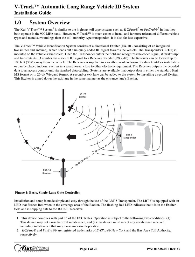 KeriSystems V-Track installation guide KeriSystems V-Track installation guide