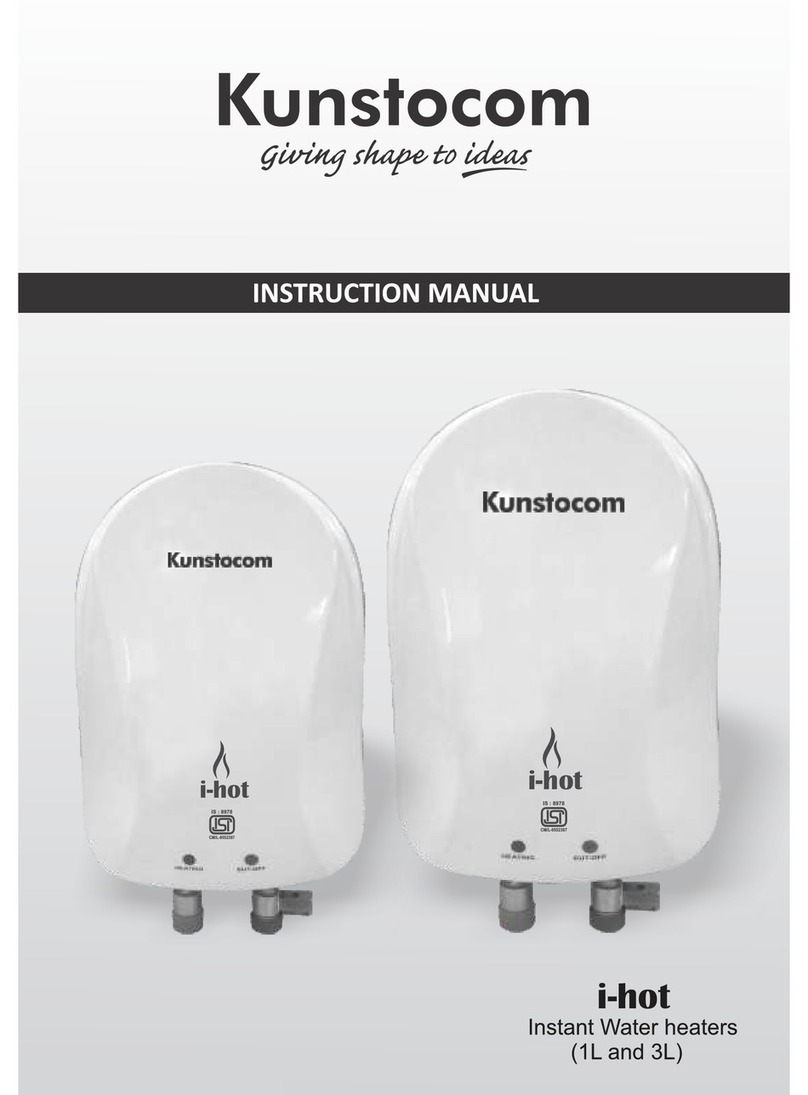Kunstocom i-hot instruction manual