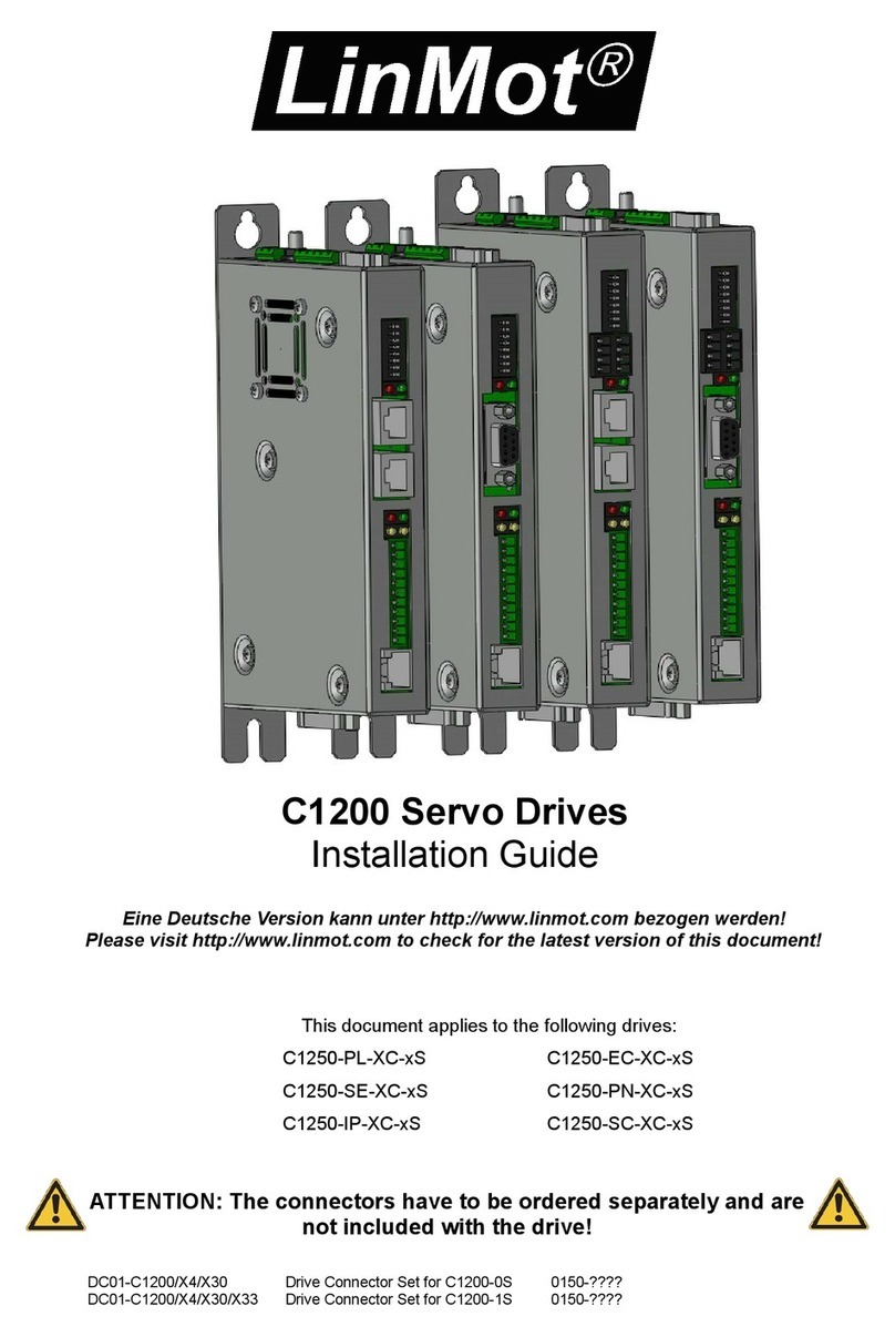 LinMot C1200 installation guide