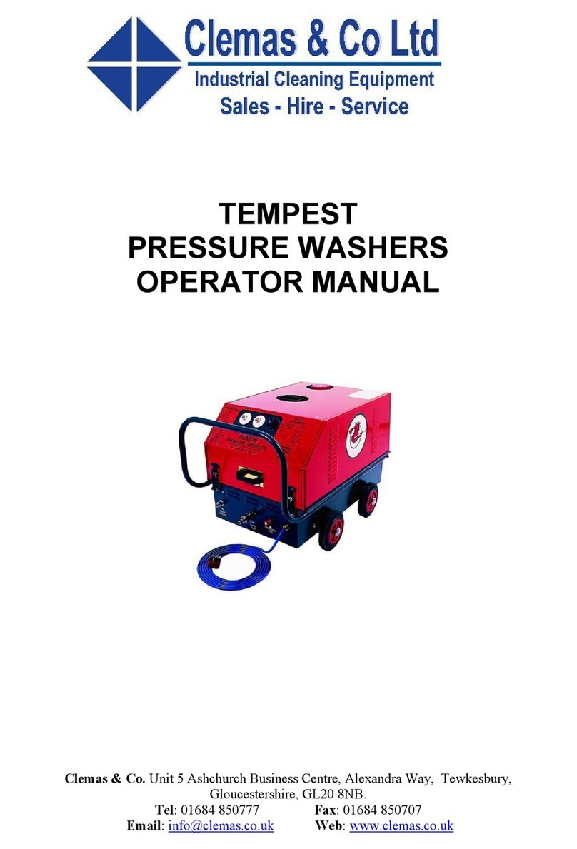 Clemas & Co TEMPEST Operator's manual