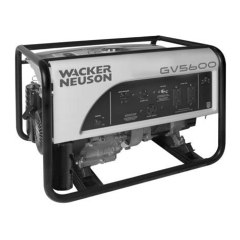 Wacker Neuson GPS 5600A User manual