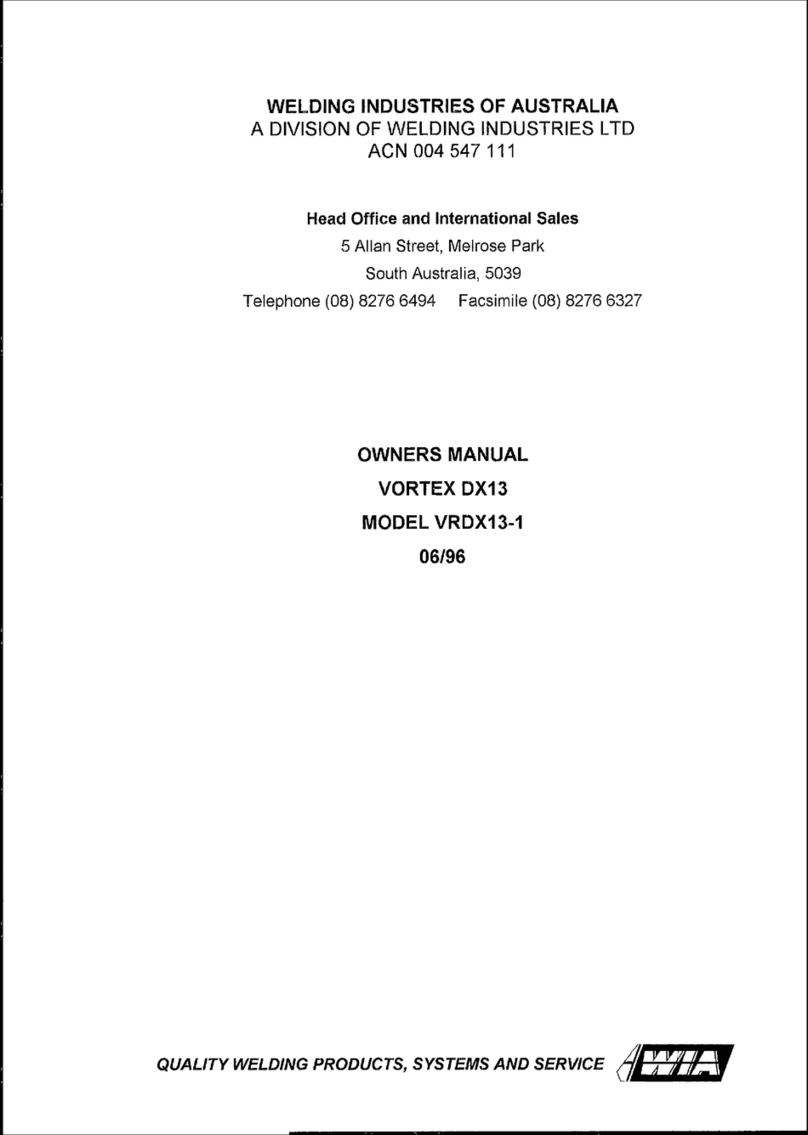 Vortex VRDX13-1 owner's manual