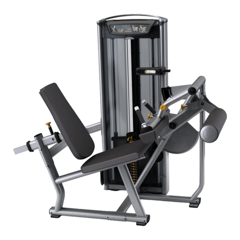 Matrix VS-S72 Seated Leg Curl User manual