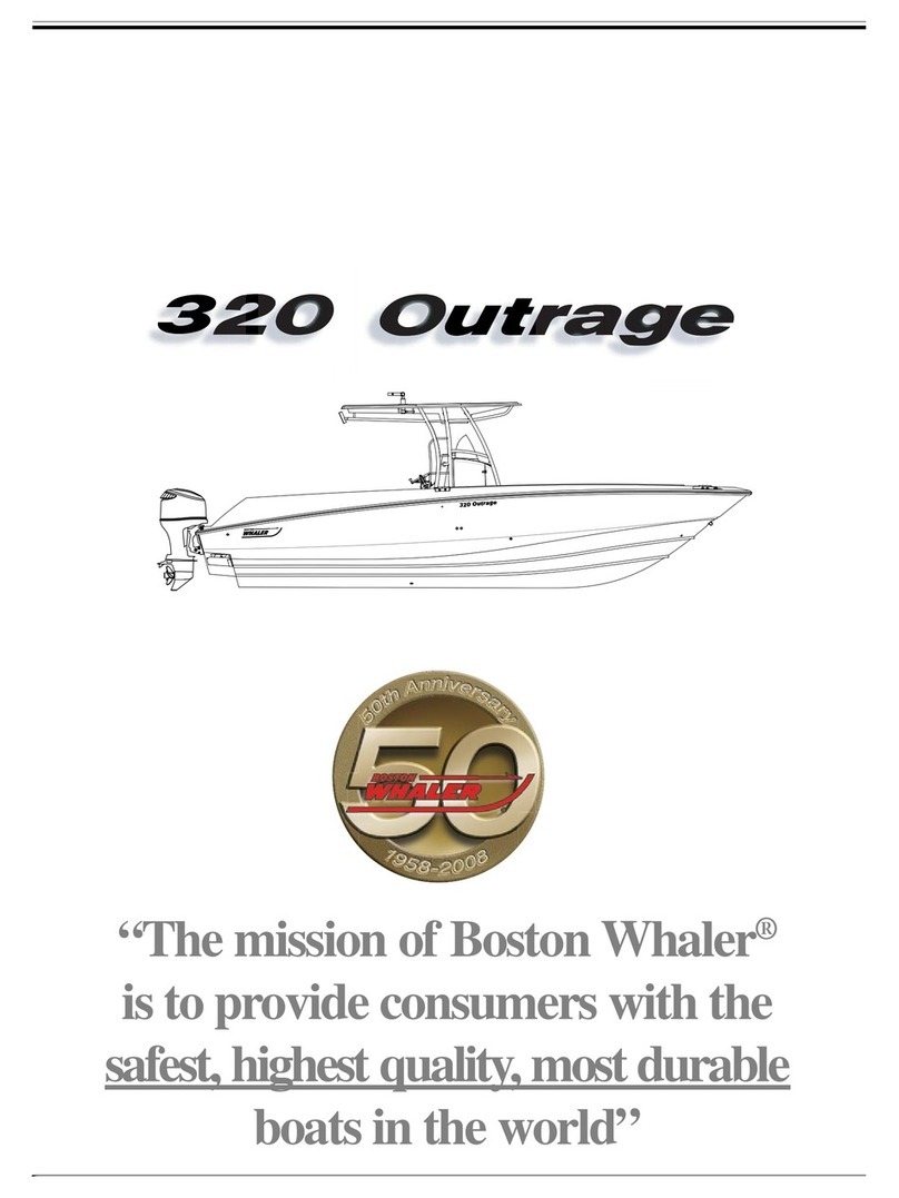Boston Whaler 320 Outrage owner's manual