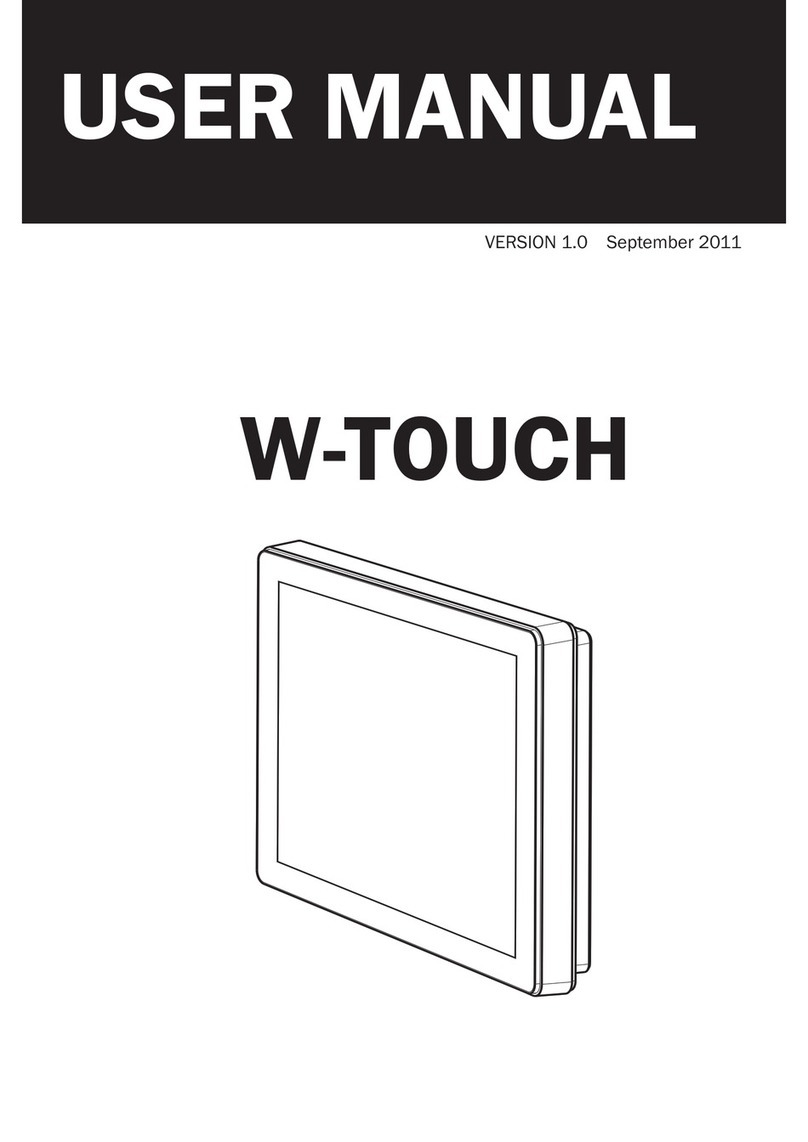 AURES W-TOUCH User manual