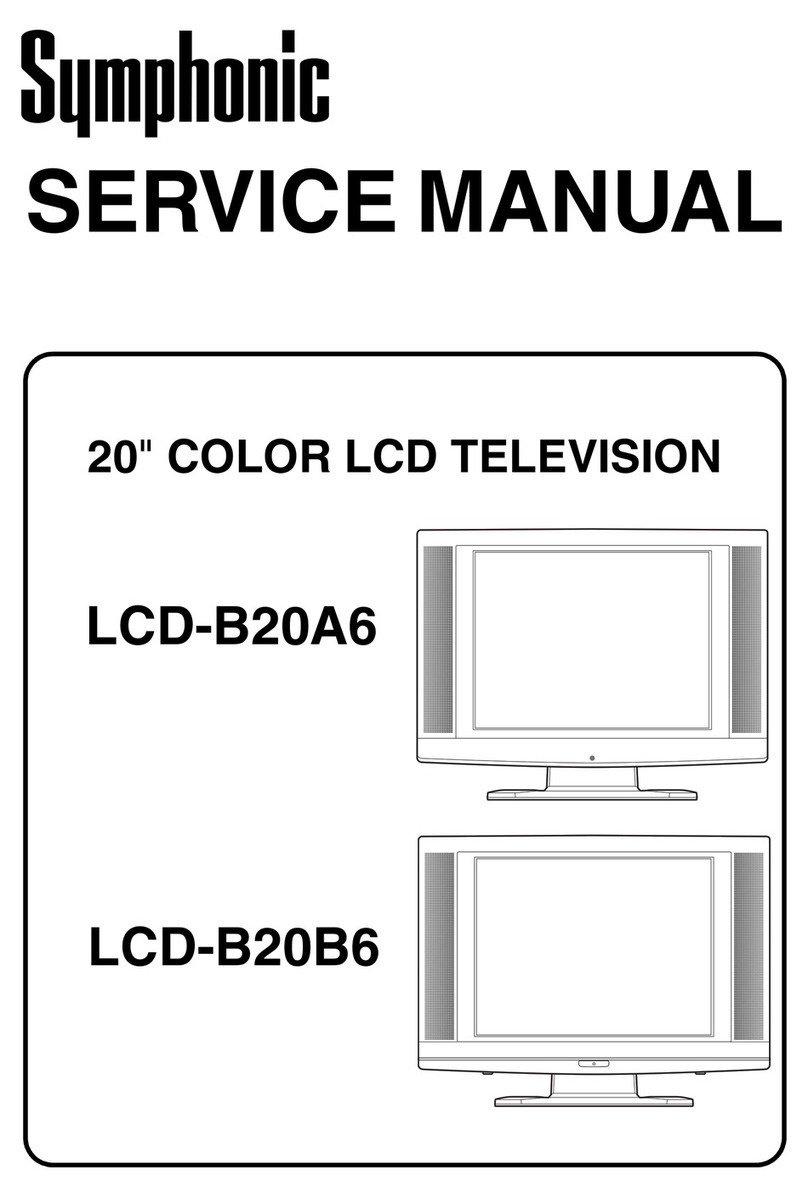 Symphonic LCD-B20A6 User manual