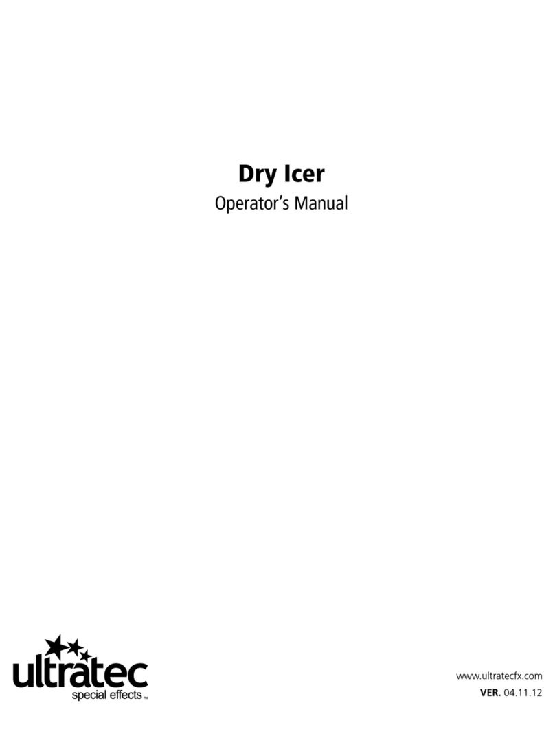 ULTRA TEC Dry Icer Operator's manual
