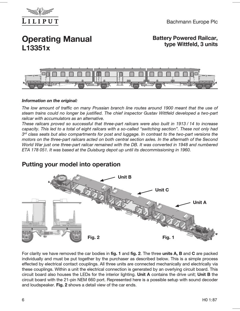 Liliput L13351x User manual