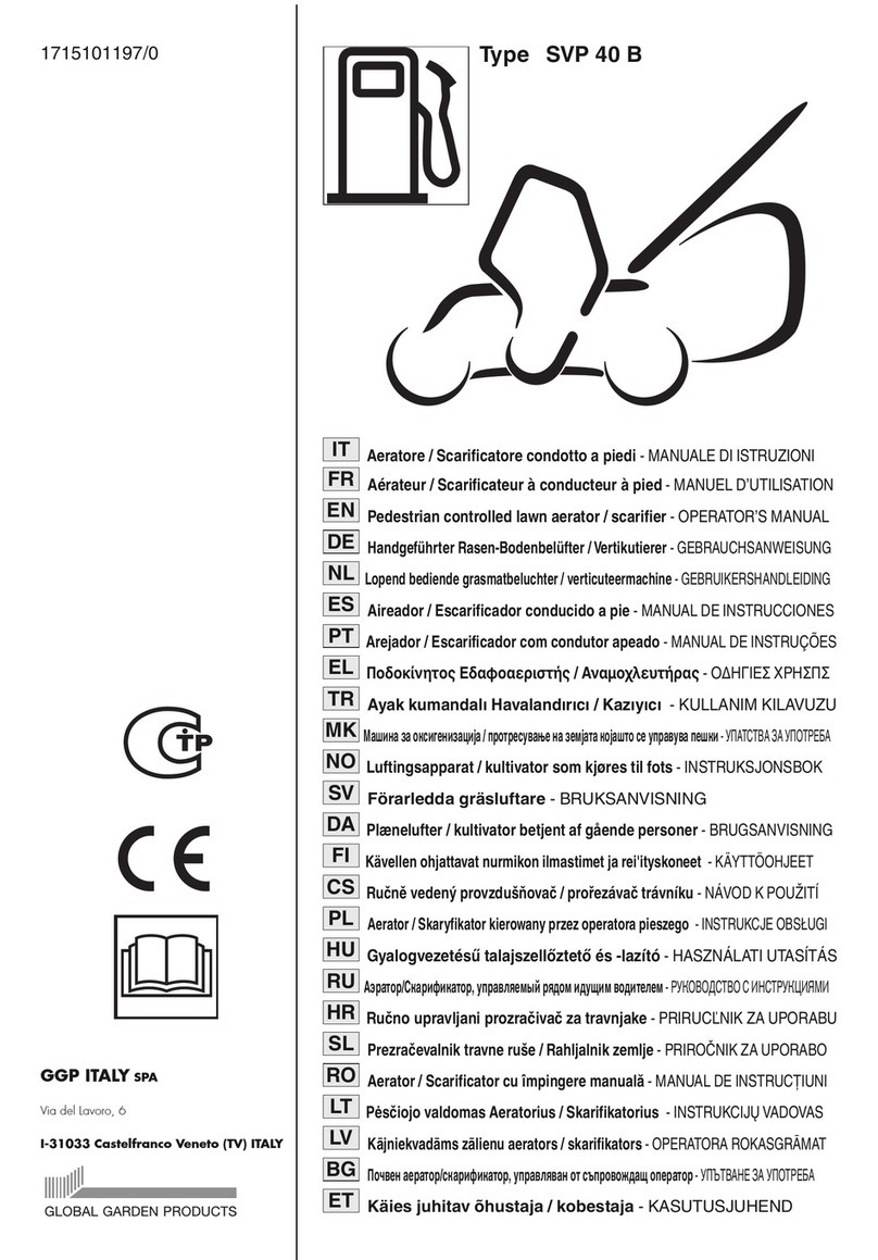 Stiga SVP 40 B Operator's manual