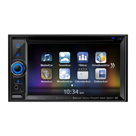 Clarion NX605 User manual