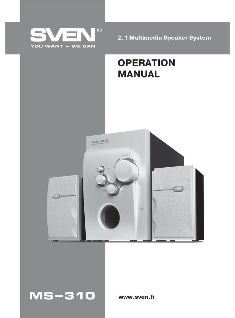 Sven MS-310 Operation manual