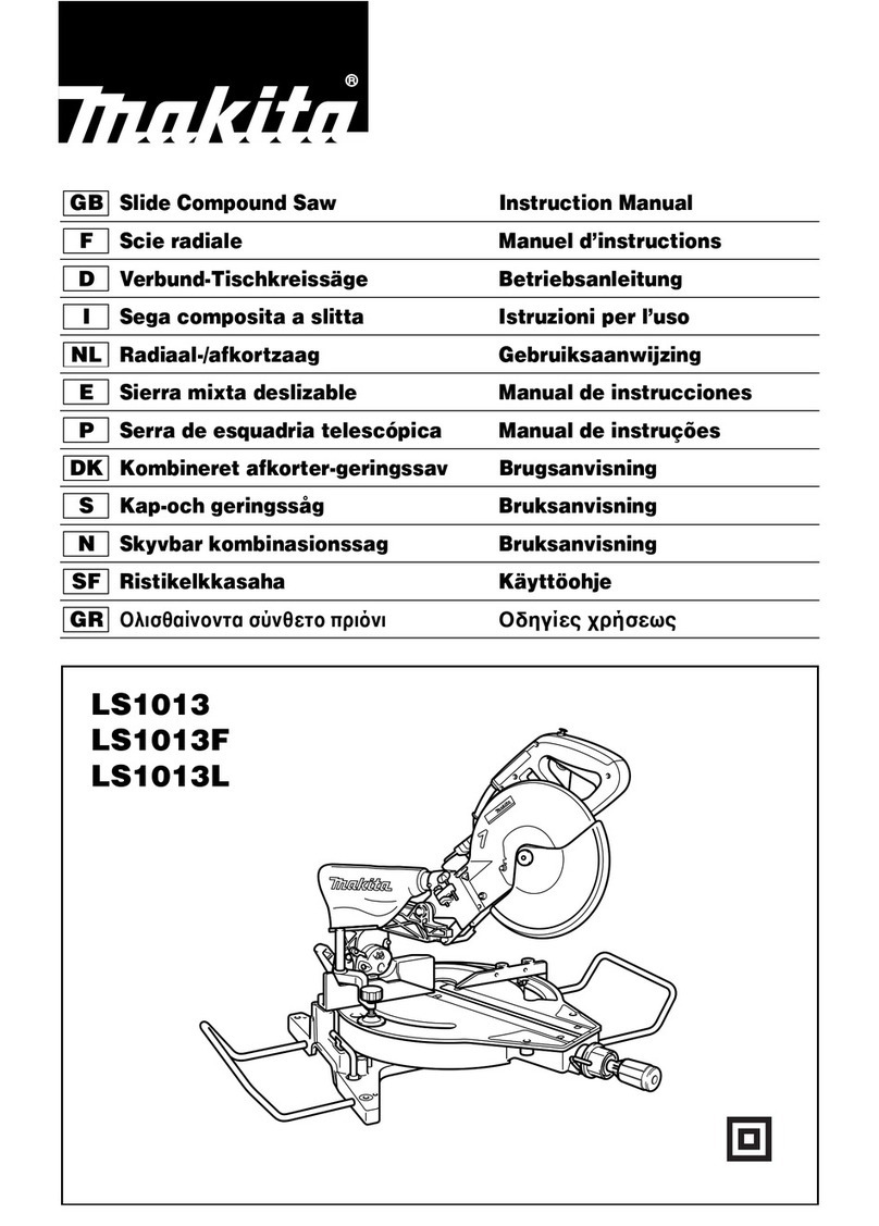 Makita LS1013 User manual Makita LS1013 User manual