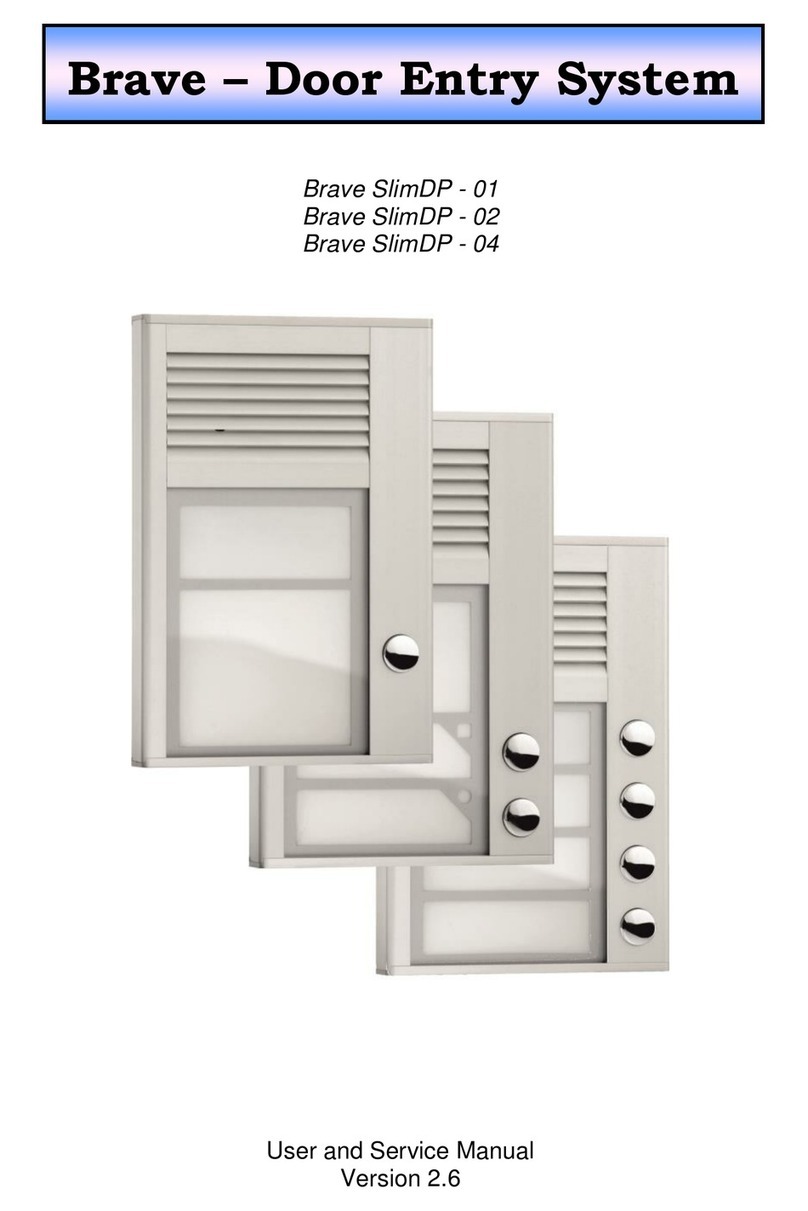 Brave SlimDP - 01 User and service manual