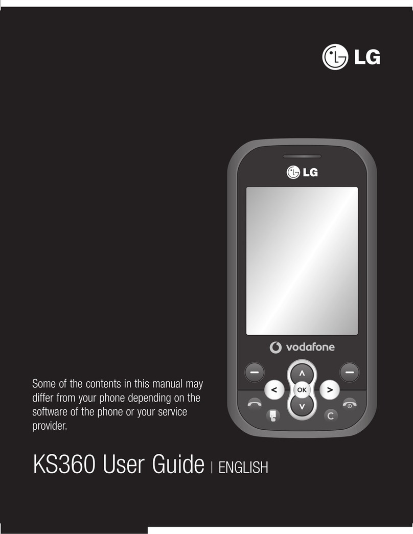 LG KS360 User manual