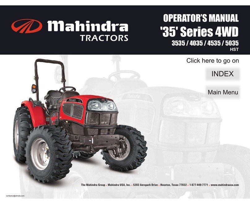 Mahindra 3535 Operator's manual