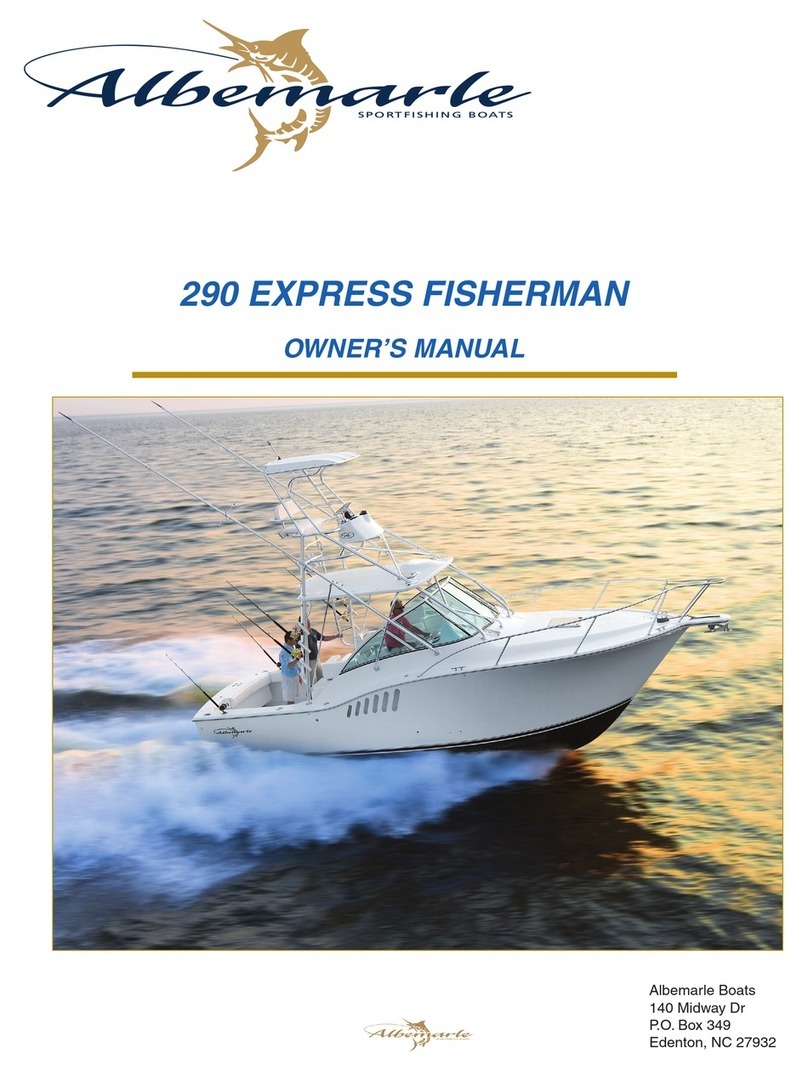 Albemarle 290 EXPRESS FISHERMAN User manual