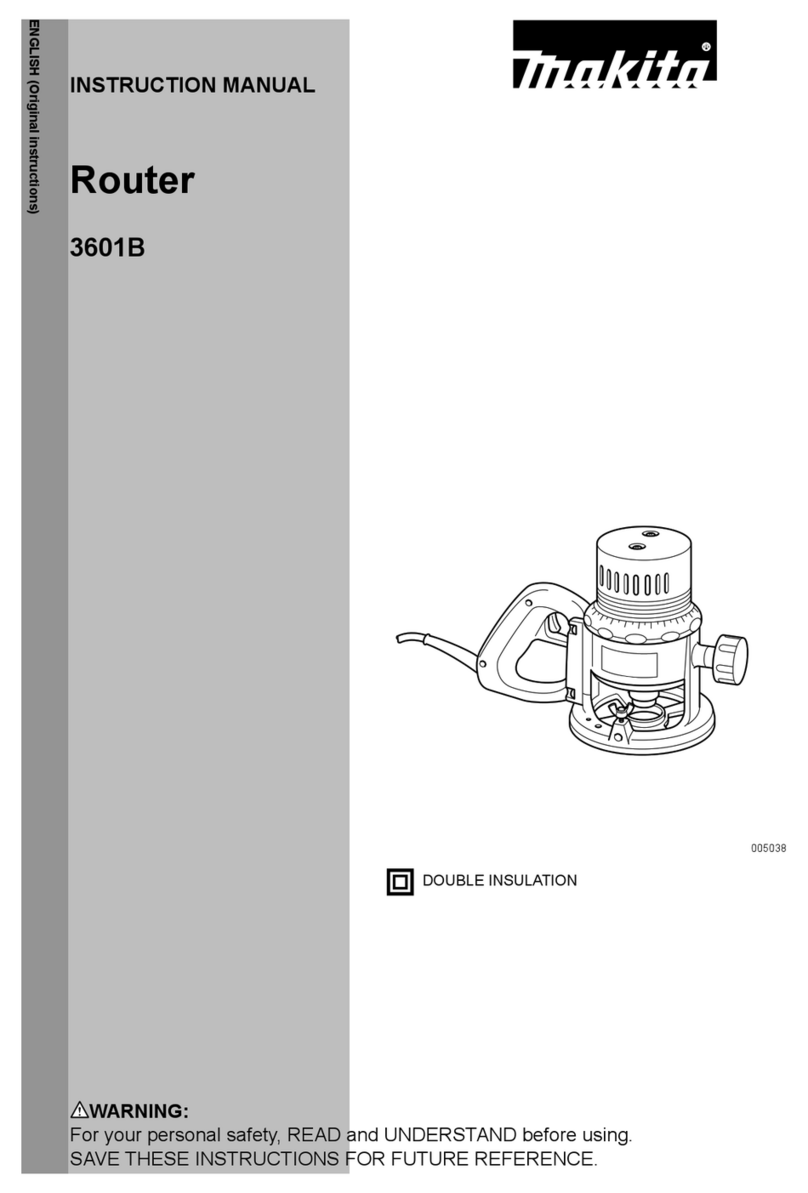 Makita 3601B User manual