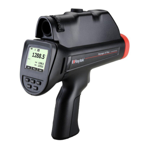RayTek Raynger Series 3i Plus operating instructions