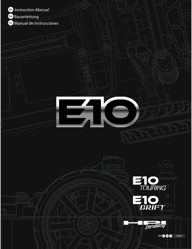 HPI Racing E10 Touring instruction manual