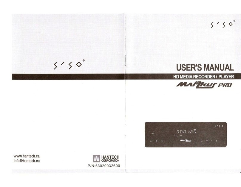 Hantech Markus PRO user manual
