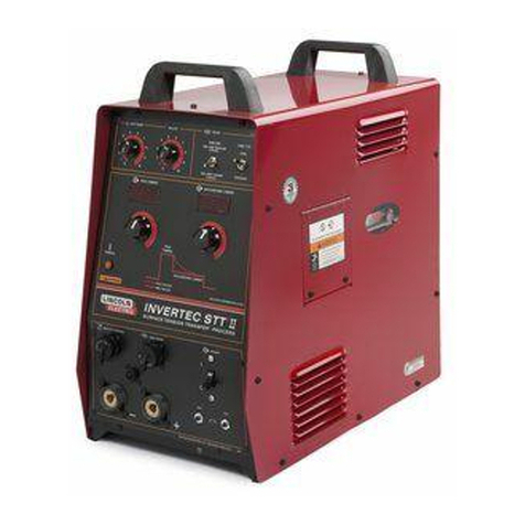 Lincoln Electric INVERTEC STT II Series Operator's manual