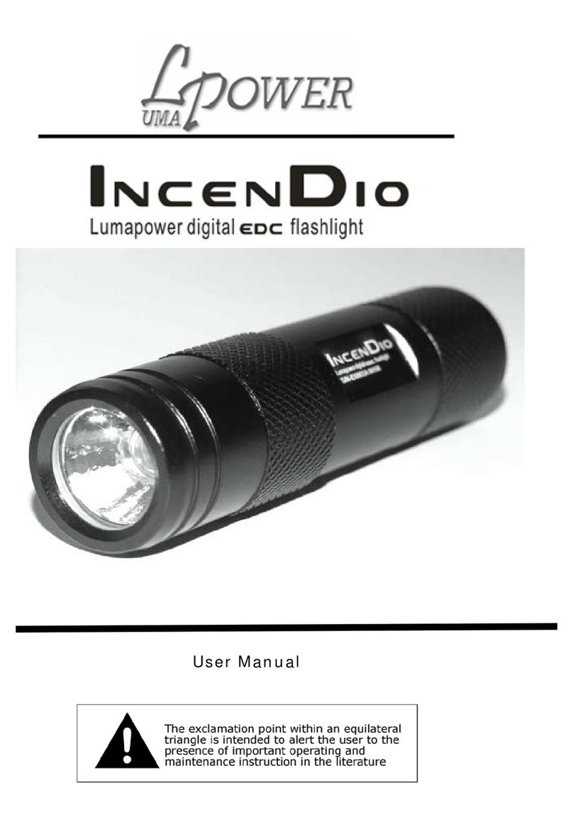 Lumapower IncenDio User manual