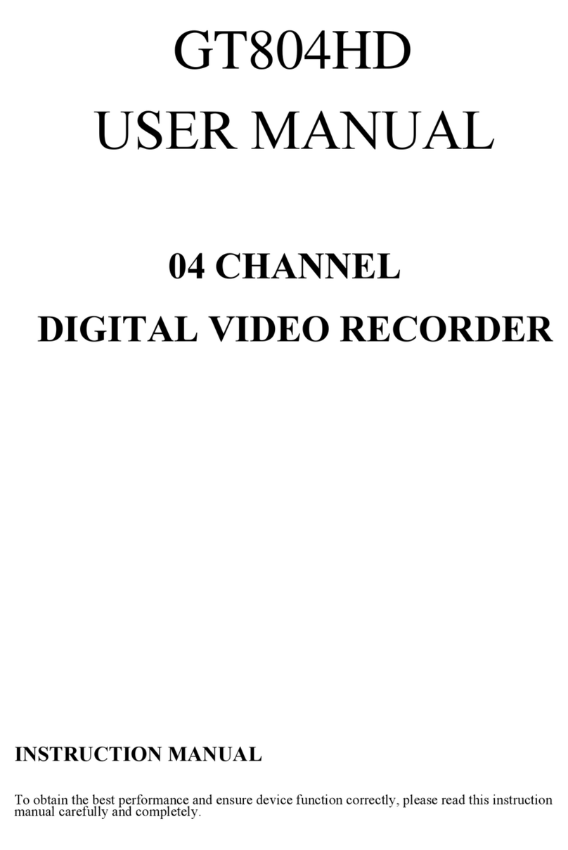 Gtec GT804HD user manual
