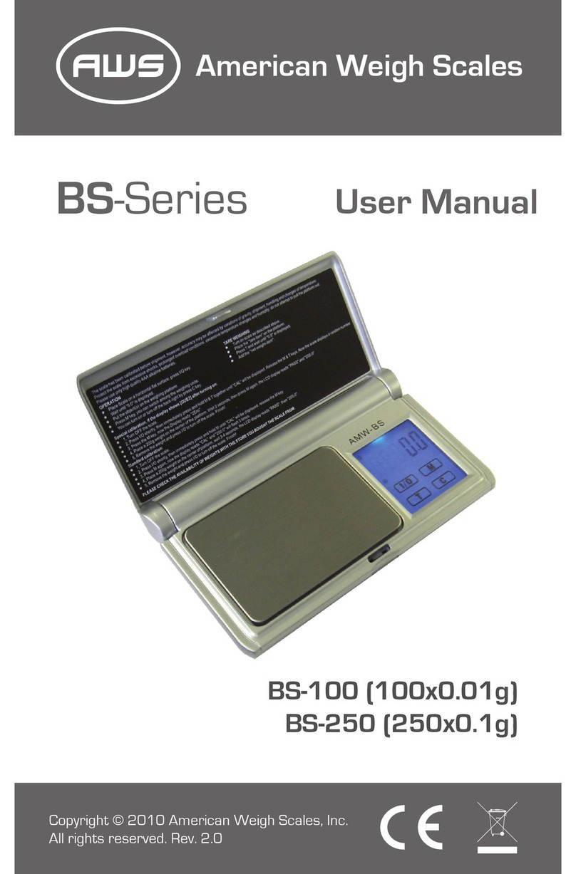 AWS BS-100 User manual