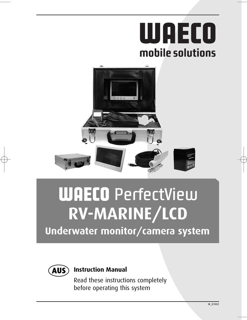 Waeco PerfectView RV-MARINE/LCD instruction manual