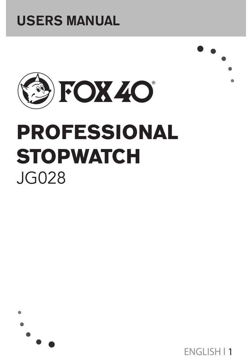 Fox 40 JG028 user manual