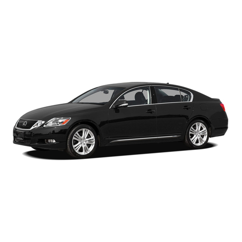 Lexus GS 450h User manual Lexus GS 450h User manual