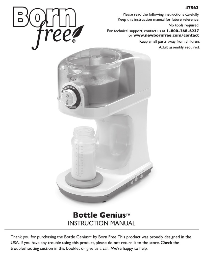 Born Free 47563 Bottle Genius instruction manual