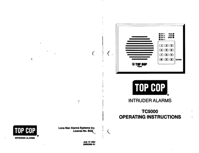 Top Cop TC5000 operating instructions