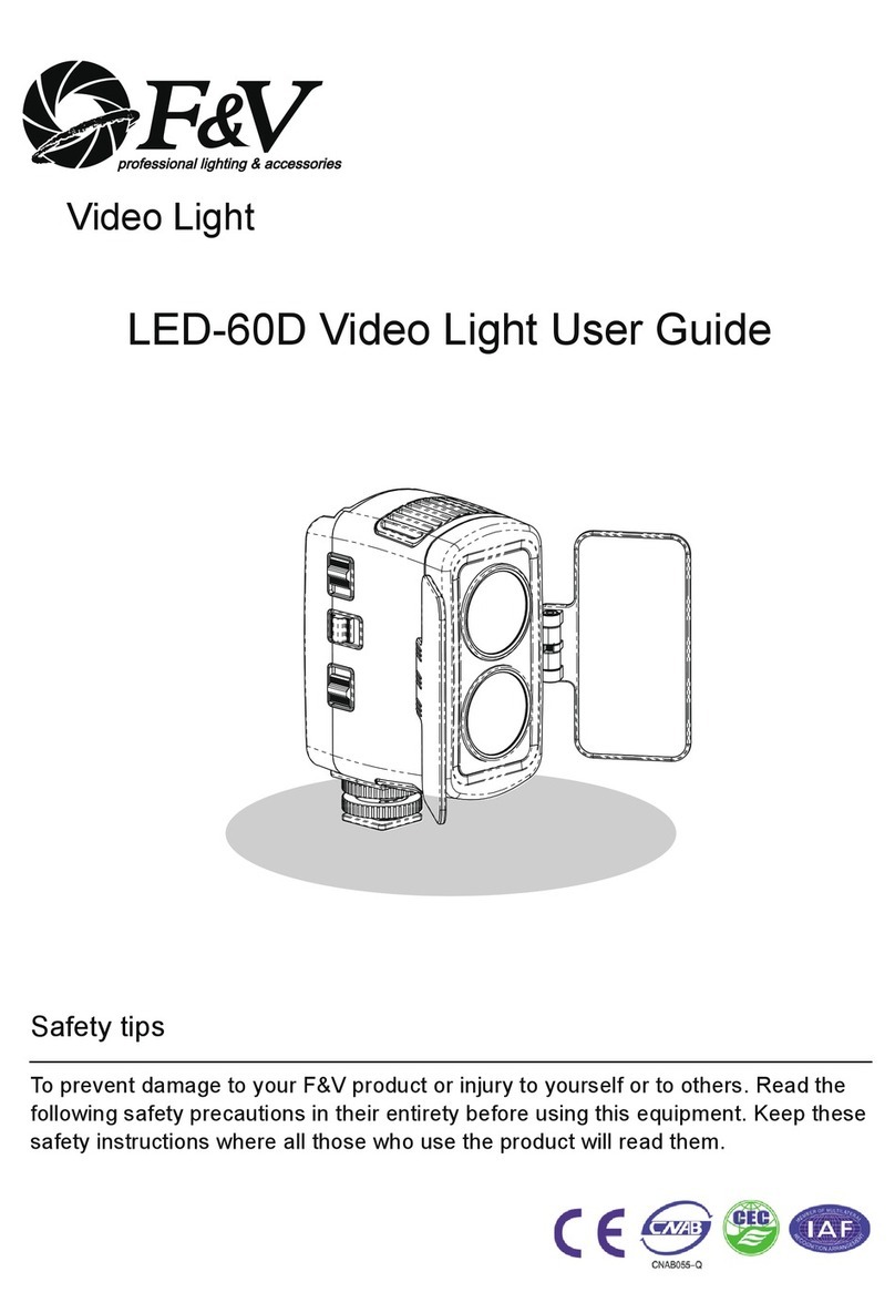 F&V LED-60D user guide