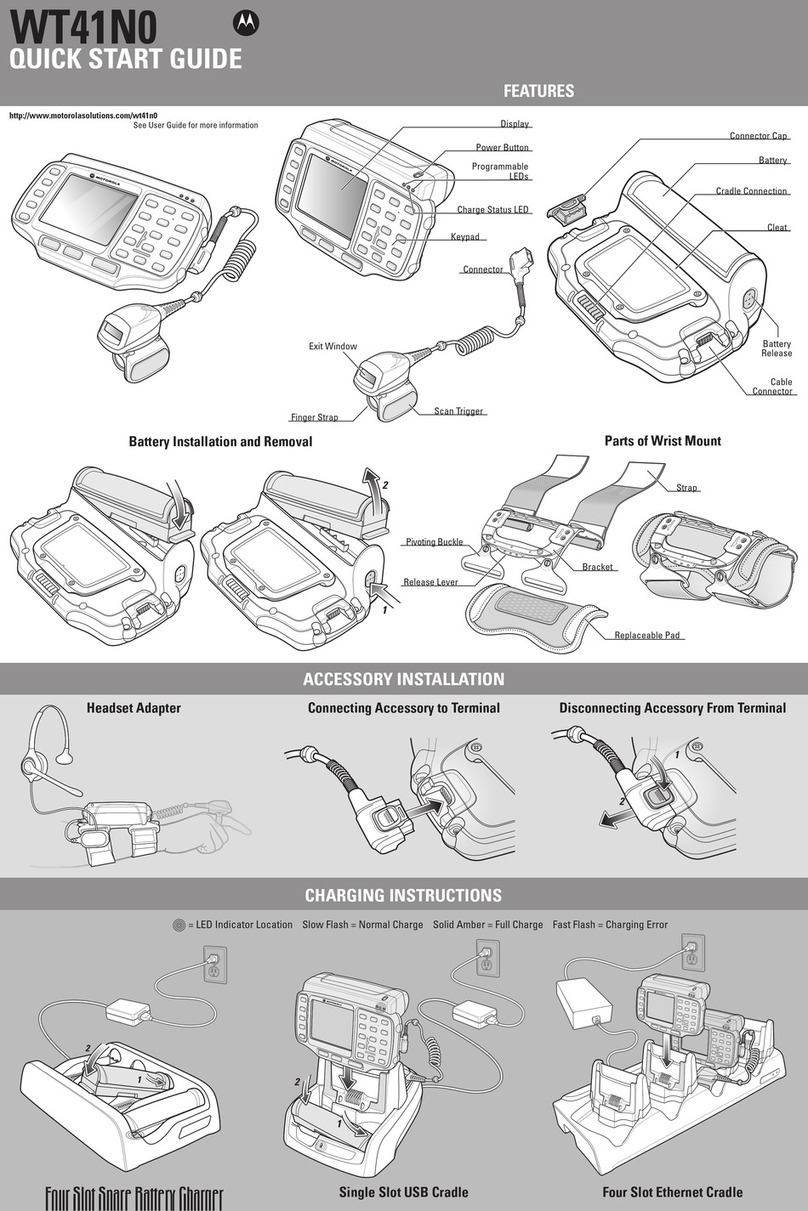 Motorola WT41N0 User manual