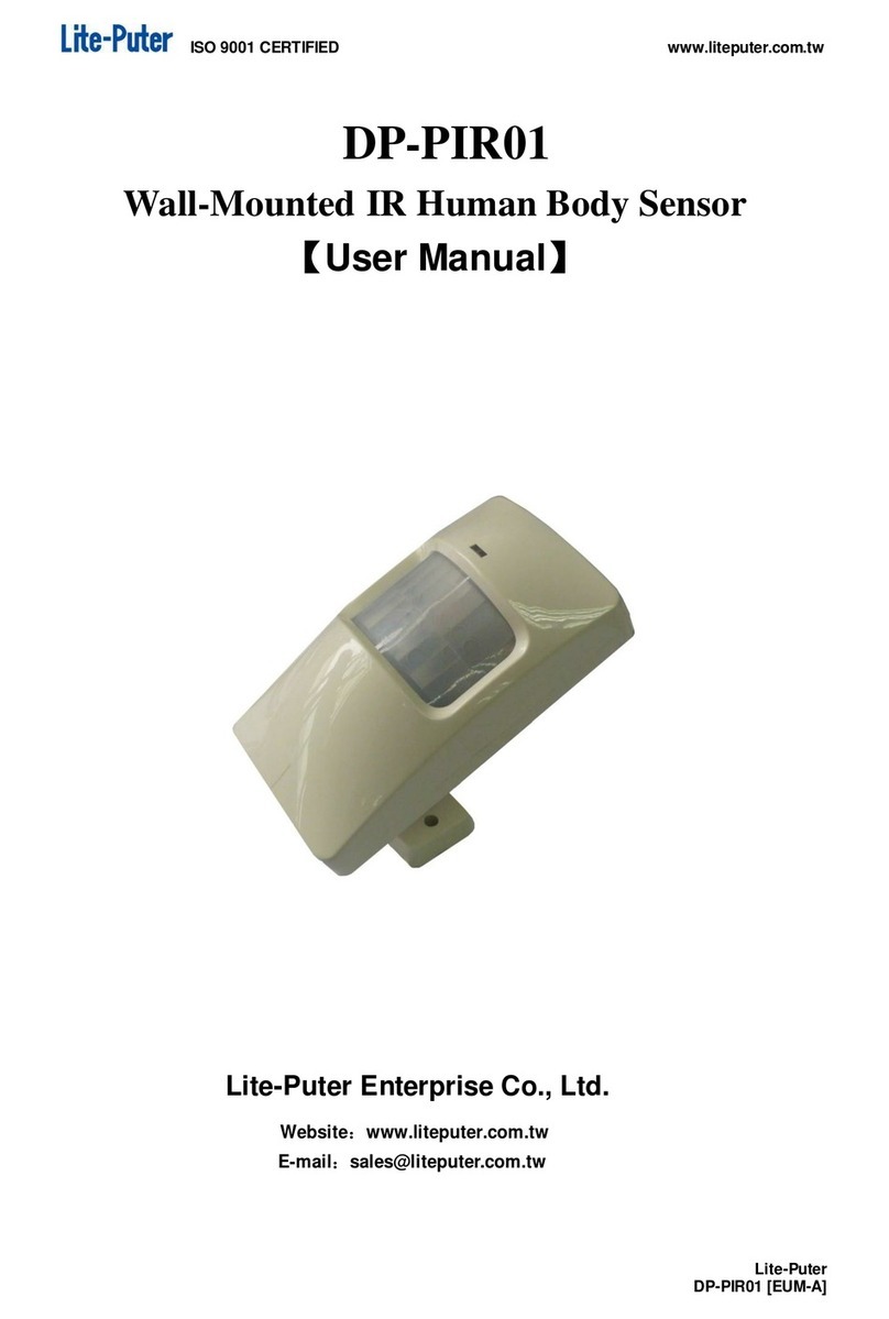 Lite-Puter DP-PIR01 user manual