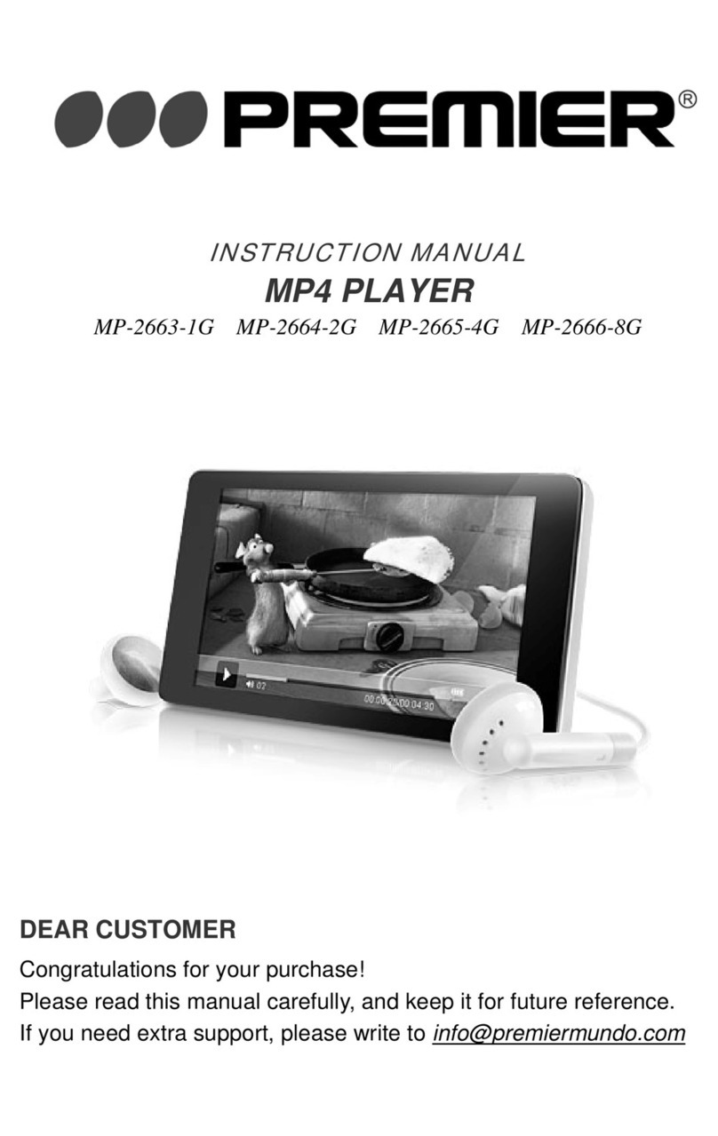 Premier MP-2663-1G instruction manual