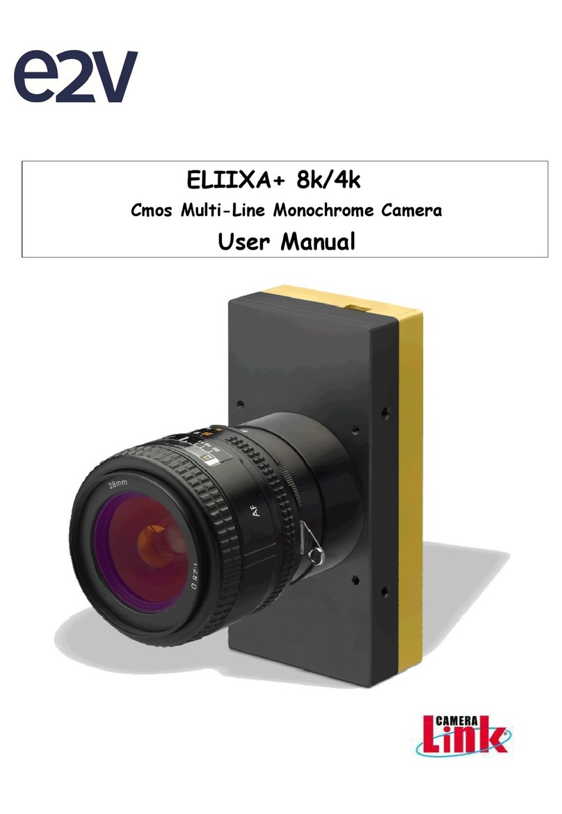e2v Eliixa+ 8k User manual