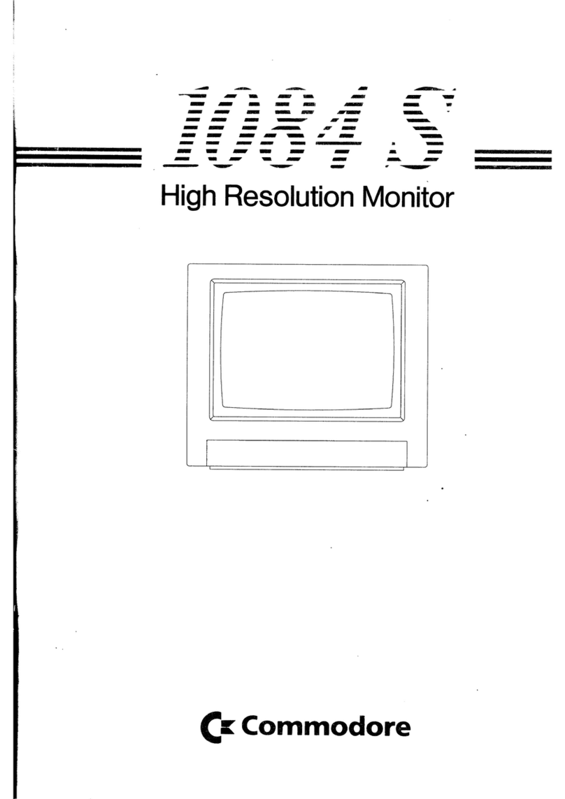 Commodore 1084S User manual Commodore 1084S User manual