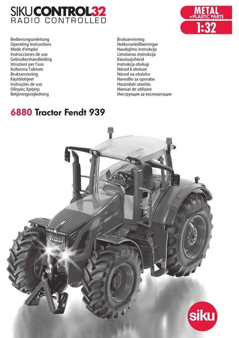SIKUCONTROL32 6880 Tractor Fendt 939 User manual