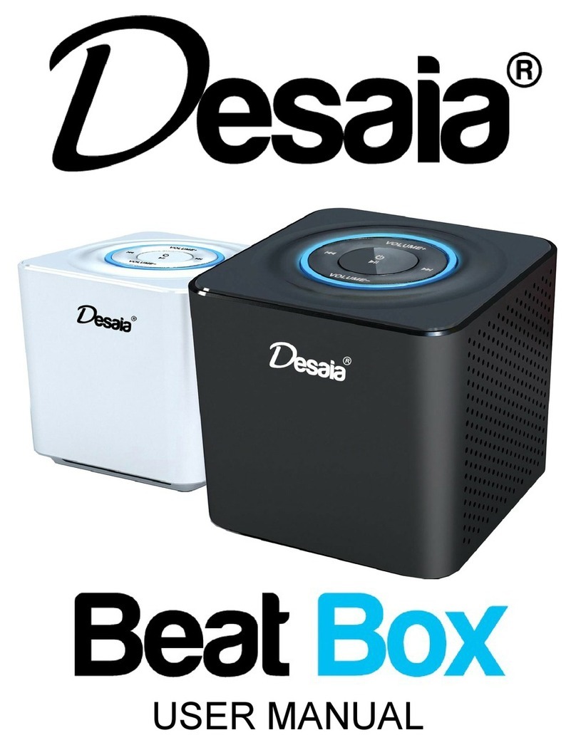 Desaia Beat Box user manual