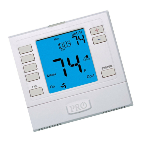 Pro 1 IAQ TrueComfort T755S operating manual Pro 1 IAQ TrueComfort T755S operating manual