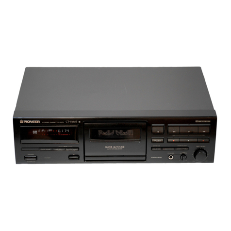 Pioneer CT-S45OS operating instructions