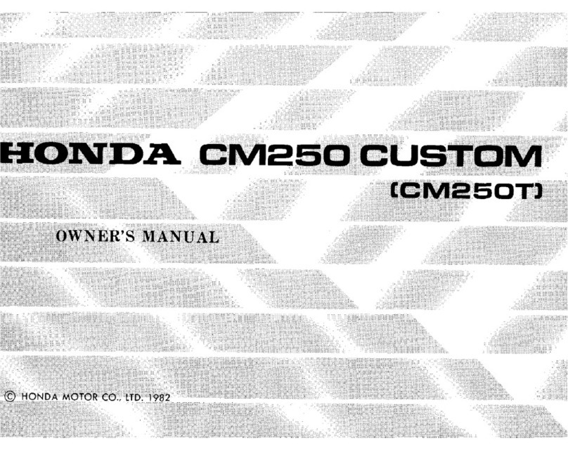Honda CM250T owner's manual
