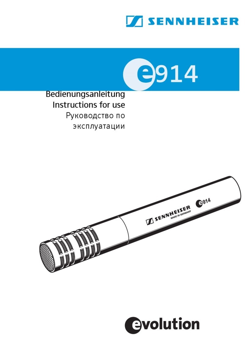 Sennheiser Evolution E914 user manual