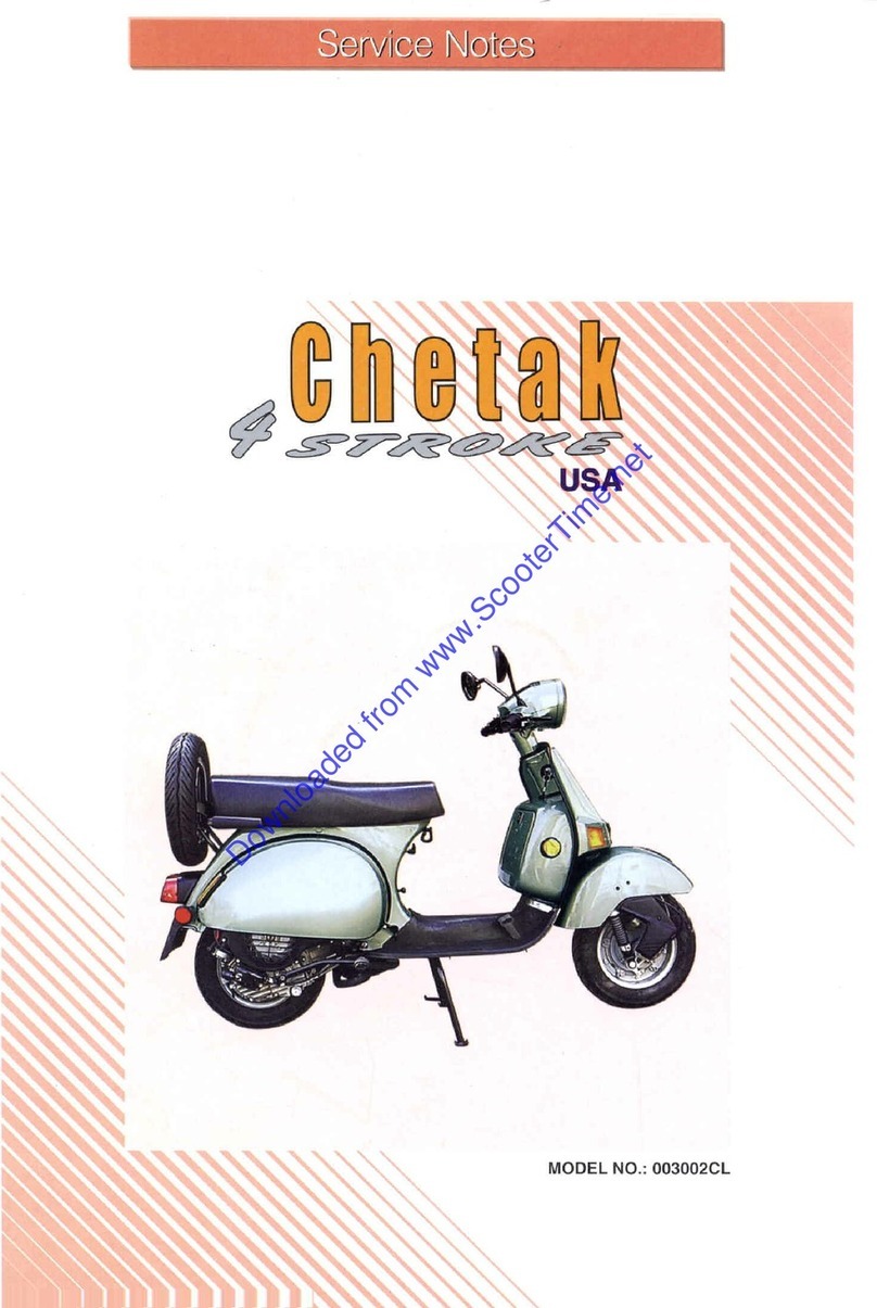 Chetak 003002CL User manual