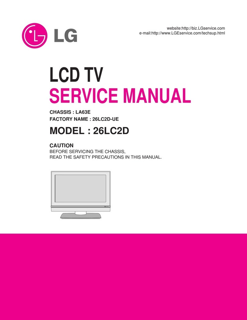 LG 26LC2D User manual