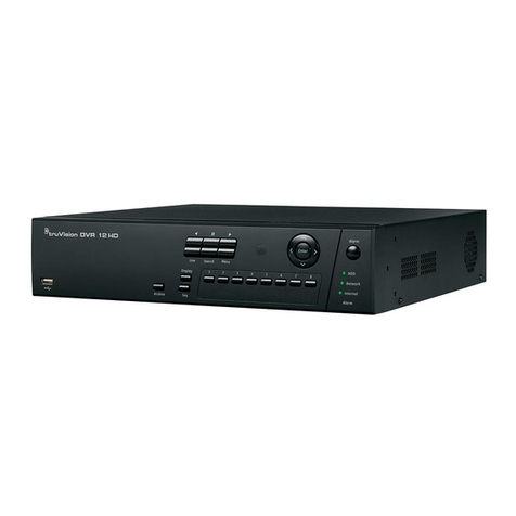 Interlogix TruVision DVR 12 User manual