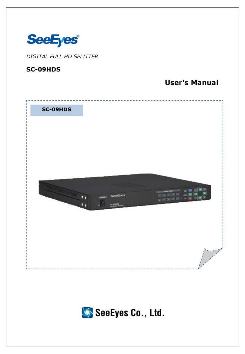 SeeEyes SC-09HDS User manual