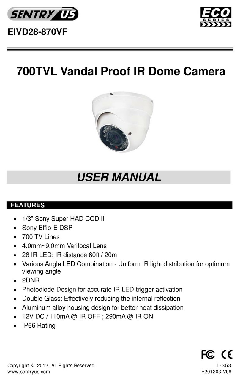 Sentryus EIVD28-870VF user manual Sentryus EIVD28-870VF user manual
